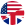logo de bandera inglesa/americana